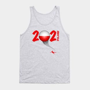 Poland Euro Soccer 2021 Tank Top